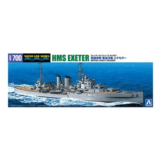 1/700 British Heavy Cruiser Exeter