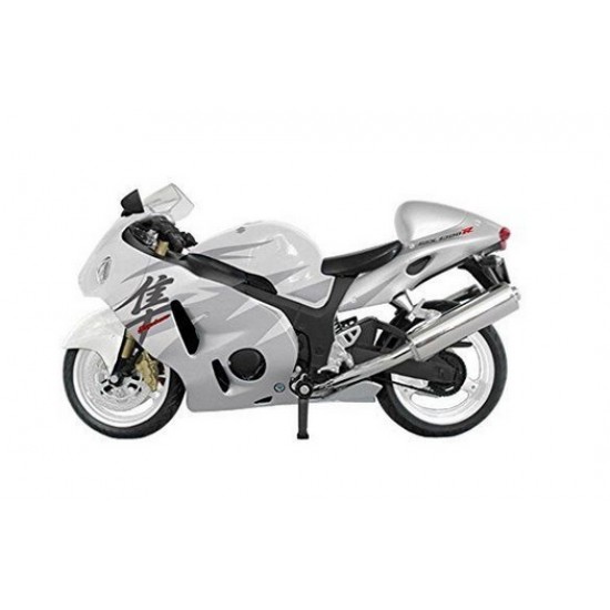 1/12 Diecast - Suzuki GSX1300R Hayabusa Ltd (White) Aoshima 08505