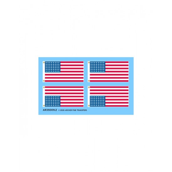 Fabric Texture for 1/35 US 48-star Flags