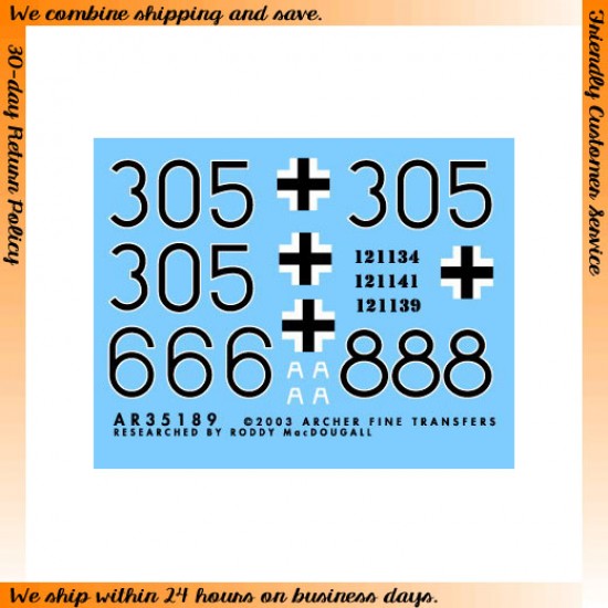 Dry Transfers for 1/35 Ausf G, Hitlerjugend (Sheet 2) 