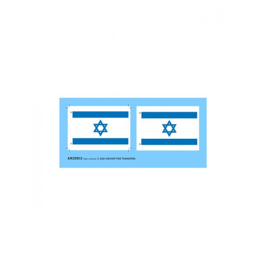Fabric Texture for 1/35 Israeli Flag