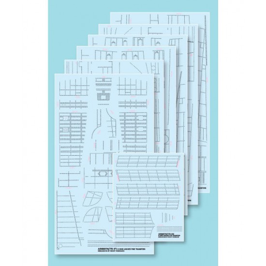 Model Rivit Decals 1/32 Resin Rivet Skins for Trumpeter SBD kits (Resin on Nano Film Decal ...