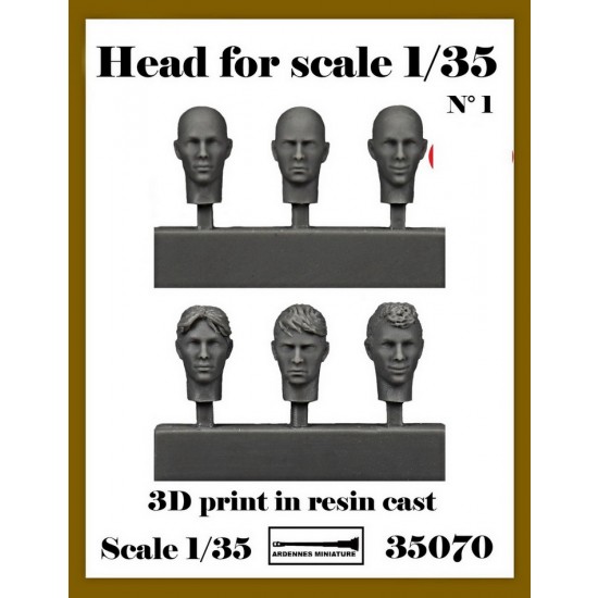 1/35 Heads (6pcs)