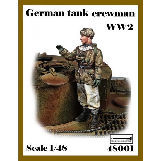 1/48 WWII German Tank Crewman