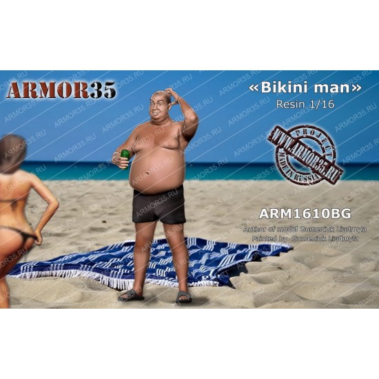 1/16 Beach - Bikini Man