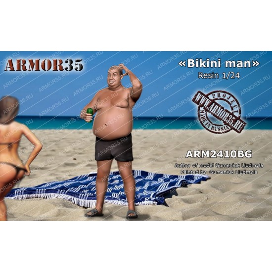 1/24 Beach - Bikini Man