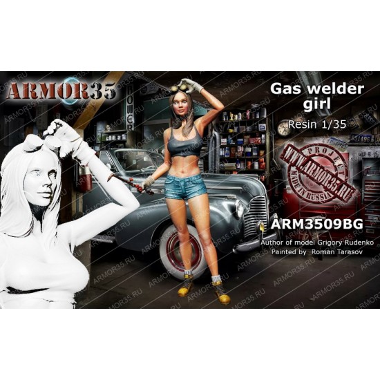 1/35 Gas Welder Girl