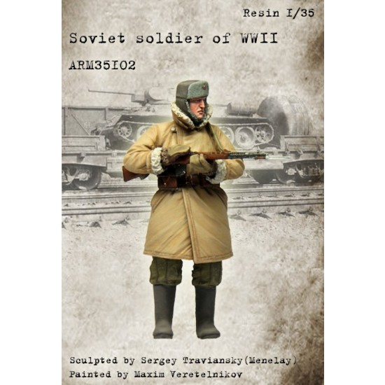1/35 WWII Soviet Soldier