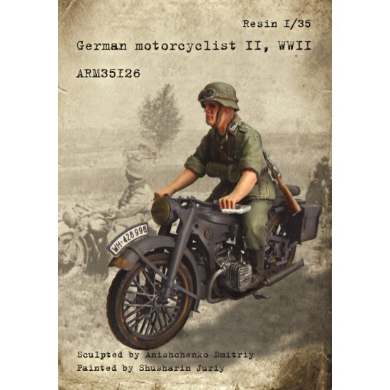 1/35 WWII German Motorcyclist II