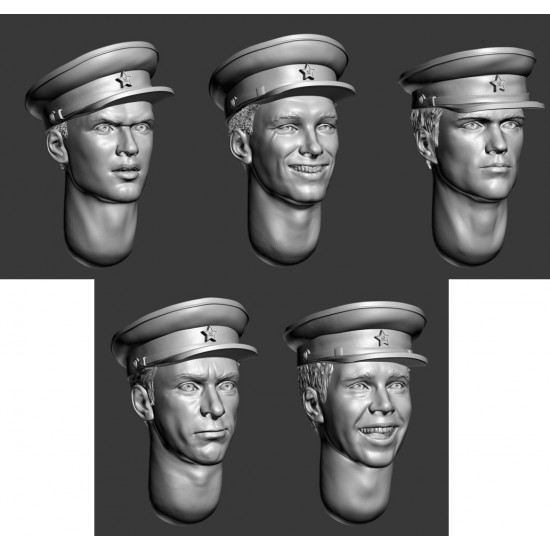 1/35 WWII Soviet Officer's Caps Vol.2