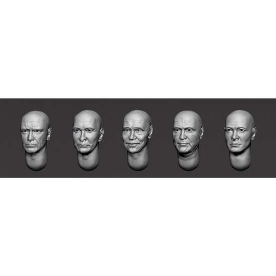 1/35 Bald Head x5 (Set 29)