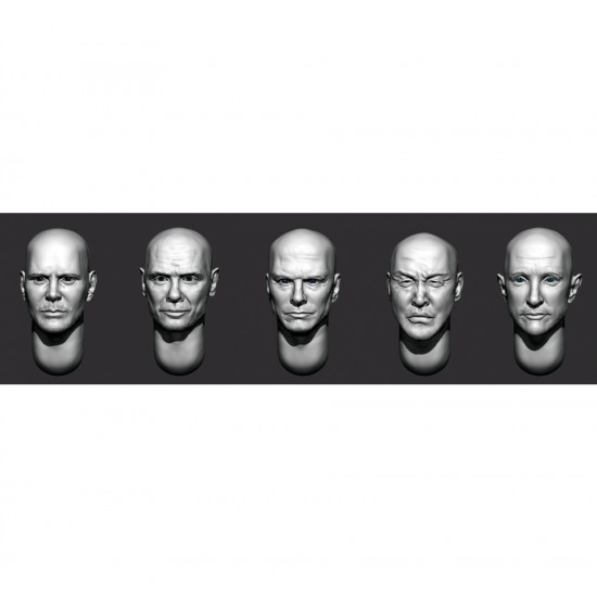 1/35 Bald Head x5 (Set 32)