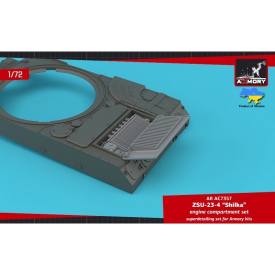1/72 ZSU-23-4 "Shilka" Engine Compartment