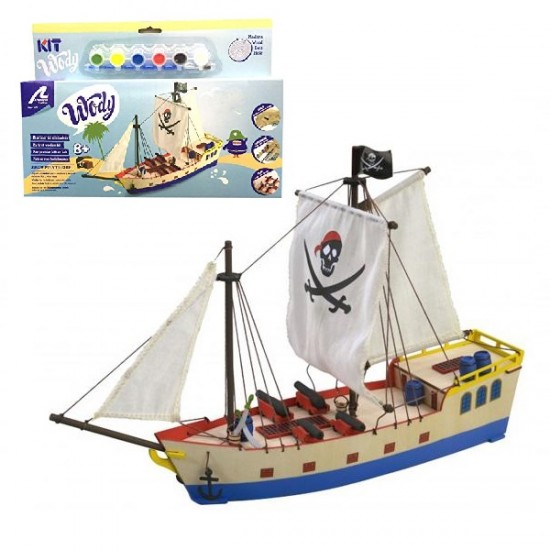 Pirate Ship Wooden Ship
