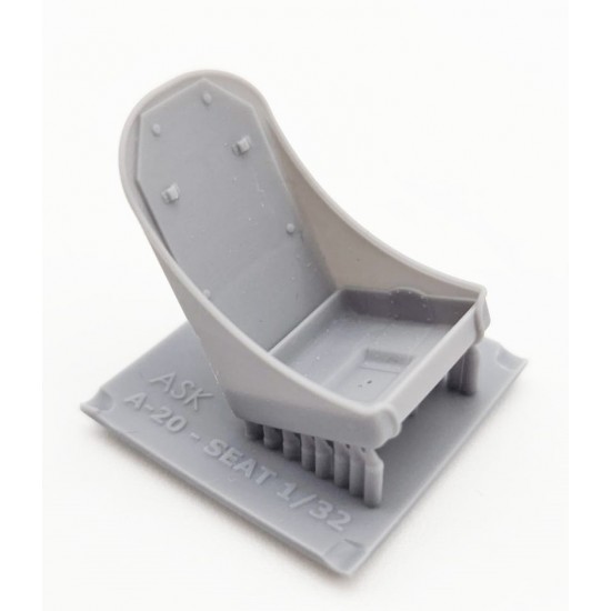 1/32 Douglas A-20 Havoc Seat Early Type (3D print) without Seatbelts for HK Models