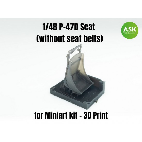 1/48 P-47D Seat (Without Seat Belts) for MiniArt