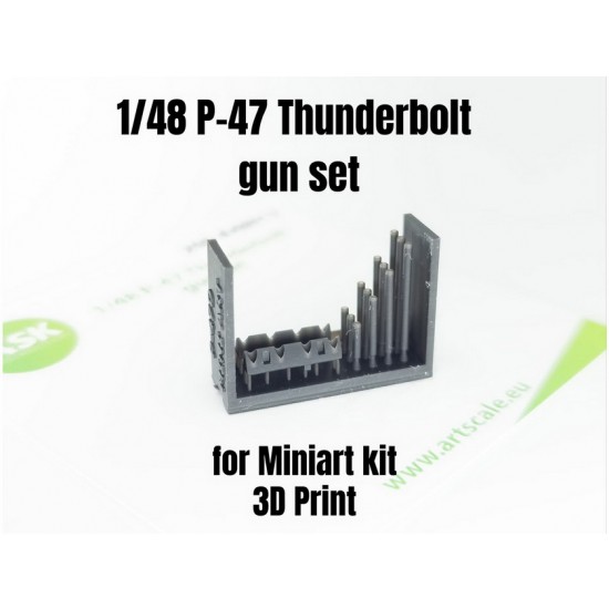 1/48 P-47 Thunderbolt Gun Set for MiniArt