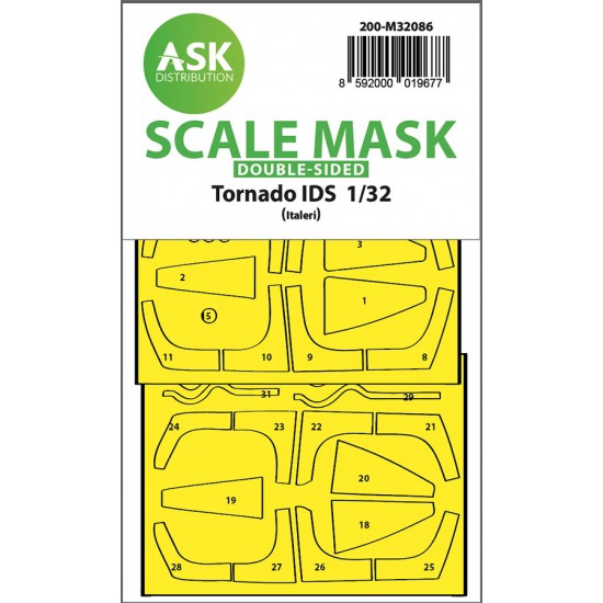 1/32 Tornado Ids Double-Sided Express Fit Mask for Italeri