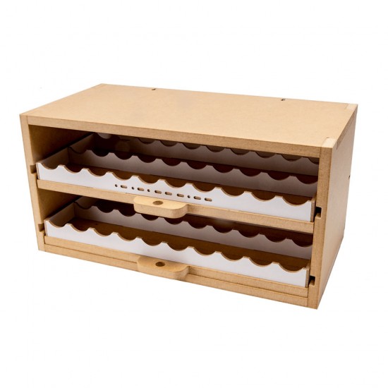 Arttystation #19A Opera Slide & Tiling Drawer Paint Shelf (26mm Type, for 60 paints)