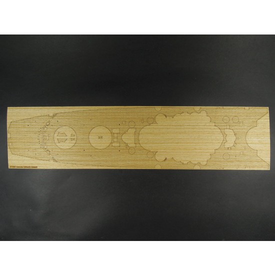 1/350 Japanese Battleship Musashi(Ver.2013) Wooden Deck for Tamiya 78031 kit