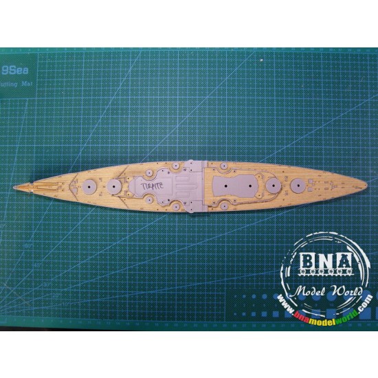 1/700 DKM Tirpitz Wooden Deck for Trumpeter05712