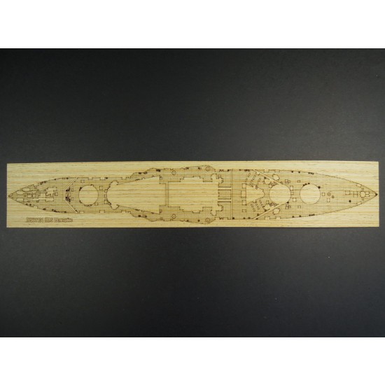 1/700 HMS Warspite 1942 Wooden Deck set for Trumpeter 05795 kit