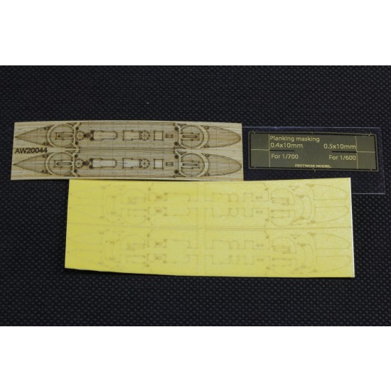 1/700 "Chao Yung & Yang Wei" Wooden Deck w/Masking Sheet & PE for S-model #PS700003