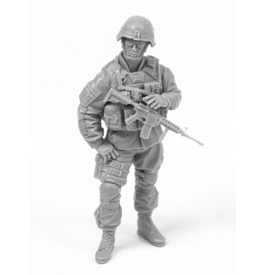 1/35 US XVIII Airborne Corps Paratrooper w/Carbine M4 in Afghanistan 2012