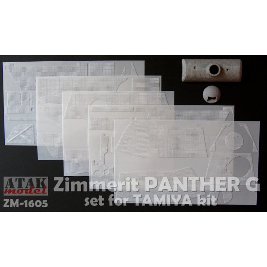 1/16 Panther G Zimmerit set for Tamiya kits