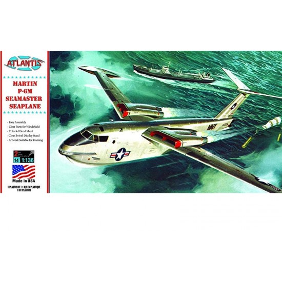 1/136 US Navy P6M Seamaster with Swivel Stand