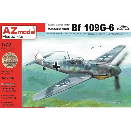 1/72 Messerschmitt Bf 109G-6 Alfred Onboard