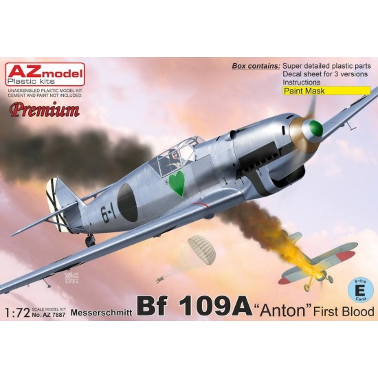 1/72 Messerschmitt Bf 109A Fighter ''Anton'' First Blood Fighter (Premium)