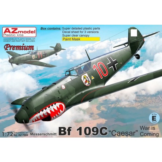 1/72 Messerschmitt Bf 109C ''Ceasar'' War is Coming Fighter (Premiun)