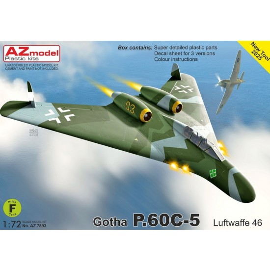 1/72 Gotha P.60C-5 Luftwaffe 1946 Fighter