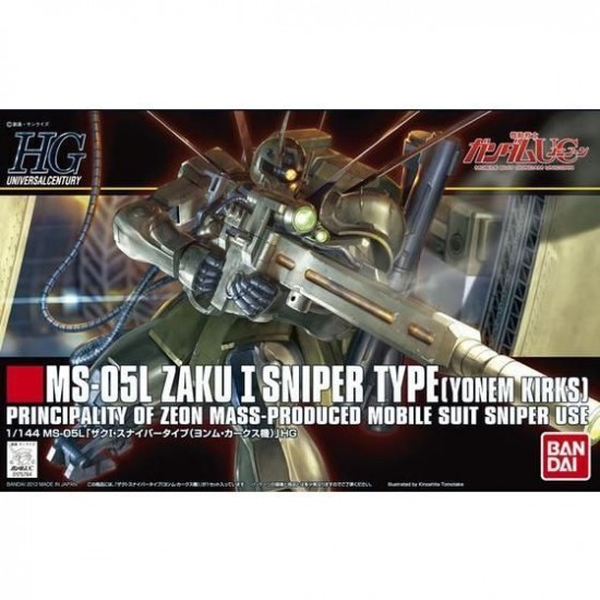 1/144 HGUC Zaku I Sniper Type (Yonem Kirks Custom)