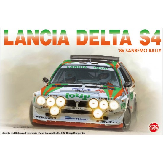 [Nunu] 1/24 Lancia Delta S4 Toptip Rally Sanremo 1986