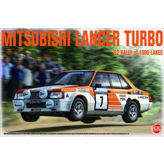 1/24 Mitsubishi Lancer Turbo '82 Rally 1000 Lakes