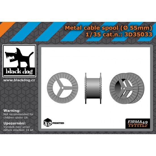 1/35 Metal Cable Spool 
