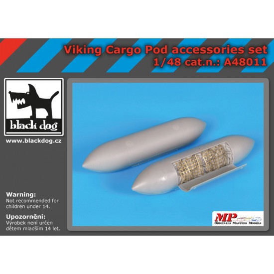 1/48 Viking Cargo POD Accessories Set for Italeri kits