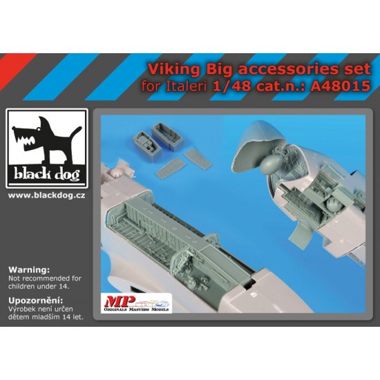 1/48 Viking Big Accessories Set for Italeri kits