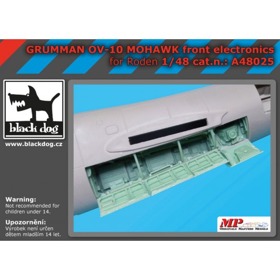 1/48 Grumman OV-10 Mohawk Front Electronics for Roden