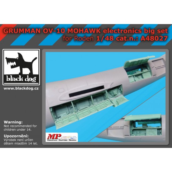 1/48 Grumman OV-10 Mohawk Electronics Big Set for Roden