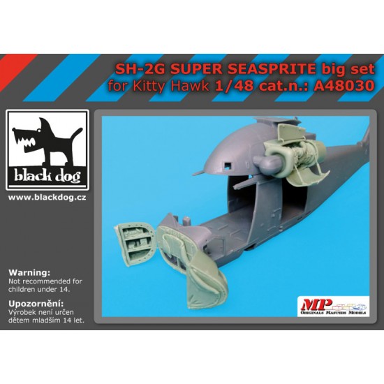 1/48 SH-2G Super Seasprite Big Set for Kitty Hawk kits