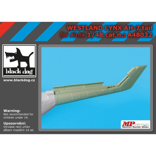 1/48 Westland Lynx AH-7 Tail for Airfix kits