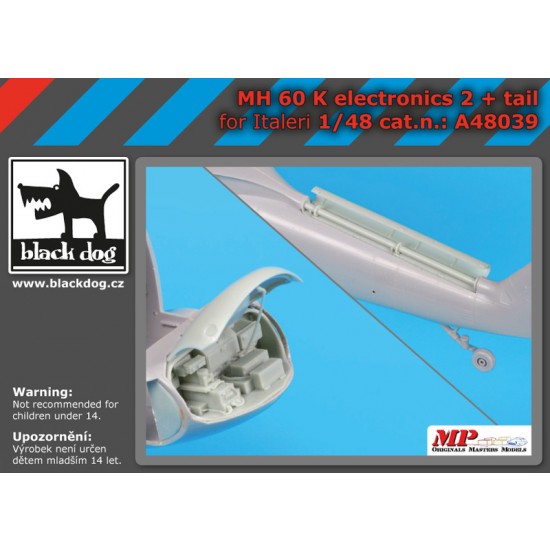 1/48 MH-60K Electronics Vol.2 & Tail for Italeri kits