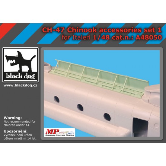 1/48 Boeing CH-47 Chinook Accessories Set Vol.1 for Italeri kits
