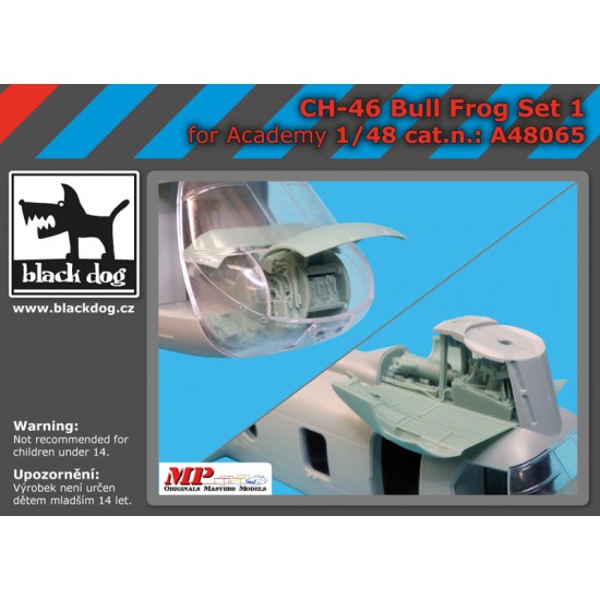 1/48 CH-46 Bull Frog Interior Detail Set Vol.1 for Academy kits