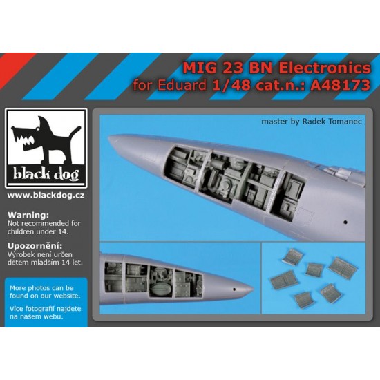 1/48 Mikoyan-Gurevich MiG-23 BN Electronic for Eduard kits
