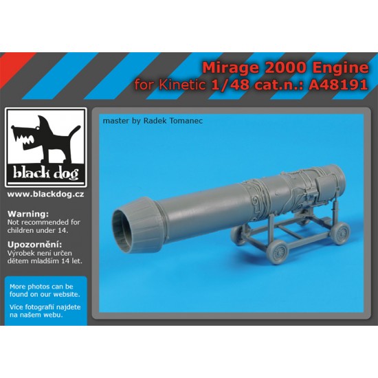 1/48 Dassault Mirage 2000 Engine for Kinetic kits