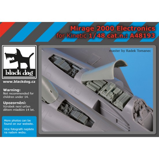 1/48 Dassault Mirage 2000 Electronic for Kinetic kits